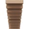 Ekena Millwork 10"W x 30"D x 20"H Classic Landon Rough Cedar Woodgrain TimberThane Corbel, Primed Tan CORUR10X30X20LANRCPR - alternate 6